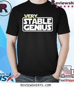 Will Ferrell Very Stable Genius Tee Shirt