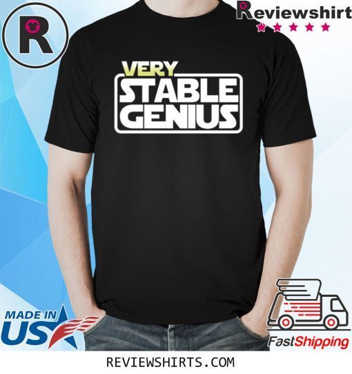 Will Ferrell Very Stable Genius Tee Shirt