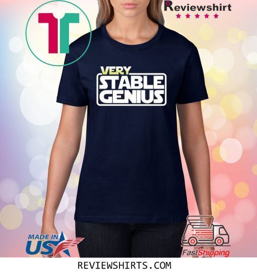 Will Ferrell Very Stable Genius Tee Shirt