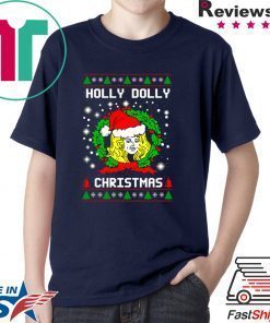 holly dolly christmas shirt