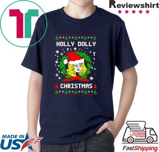 holly dolly christmas shirt