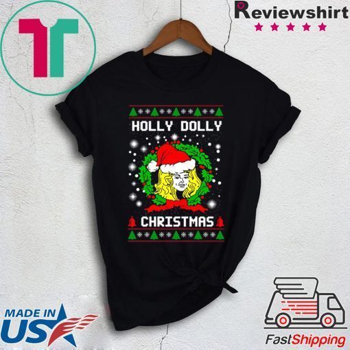 holly dolly christmas shirt