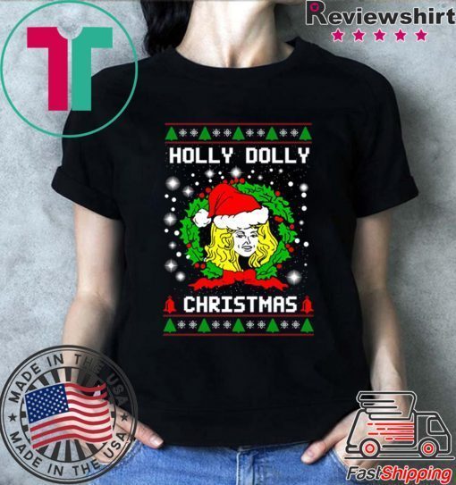 holly dolly christmas shirt