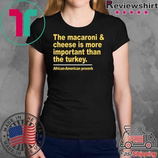 macaroni and cheese is more important Infant T-Shirt