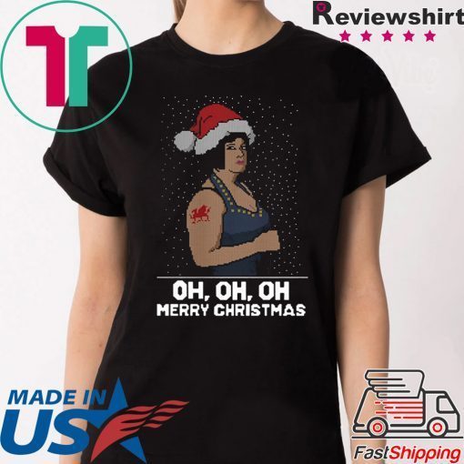 nessa jenkins oh oh oh merry christmas tee shirt