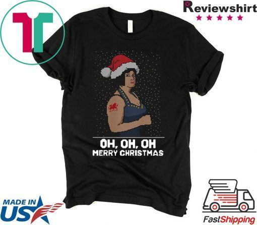 nessa jenkins oh oh oh merry christmas tee shirt