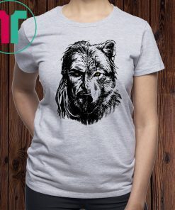 wolf viking warrior t-shirt