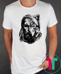 wolf viking warrior t-shirt