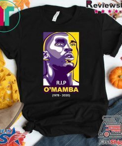 Rip Kobe Bryant Black Mamba 1978 2020 Tee Shirts