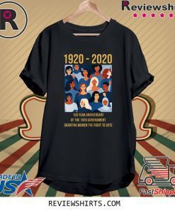 19th Amendment Women's Right to Vote 100 Years Suffragette T-Shirt