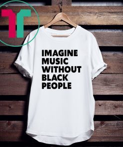 African Pride Influential Music Roots Black History Month T-Shirt Imagine Music Without Black People