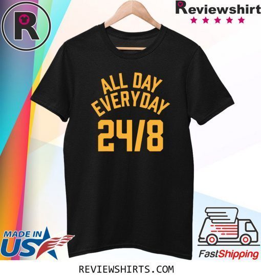 All Day Everyday 24 8 Hoops Legend T-Shirt RIP Kobe
