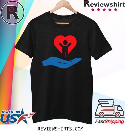 Autism Awarness My Hand Heart Tee Shirt