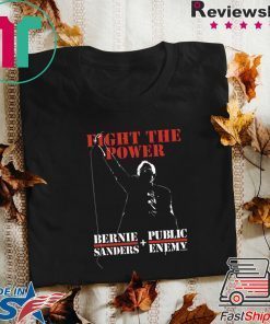 Bernie Sanders Fight The Power - Bernie Sanders And Public Enemy Gift T-Shirt