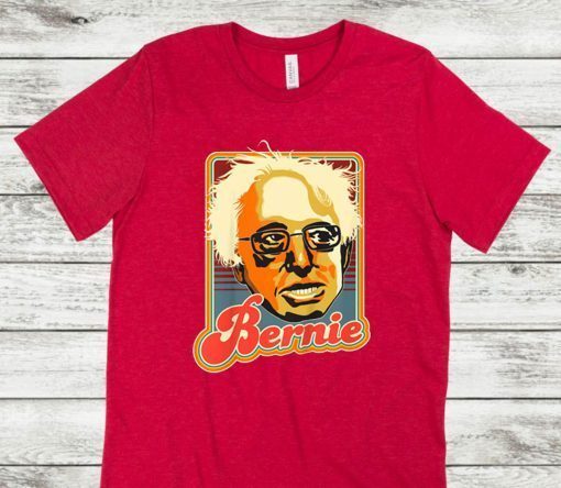 Bernie Sanders Retro Style Tee Shirt