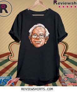 Bernie Sanders T-Shirt Presidential Portrait Bern Hair Glasses T-Shirt