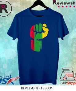 Black Fist Shirt African American Pride Black History Month Tee Shirt