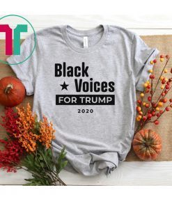 Black Voices For Trump Shirt