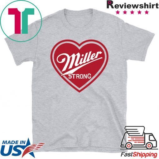 Brew City Brand makes Miller Strong City Tee Shirts