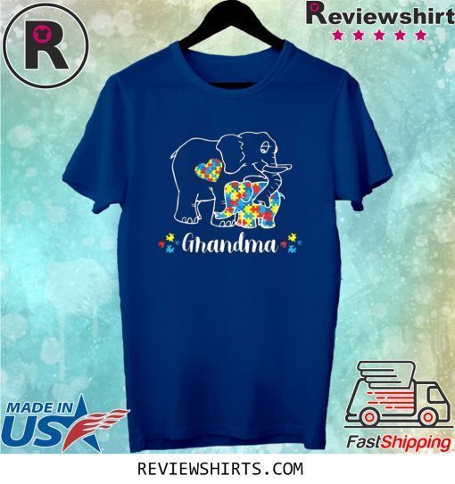Grandma Bear Support Autism Awareness Day 2020 Shirt