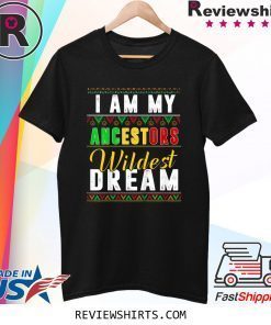 I Am My Ancestors Wildest Dream Shirt Black History Month Shirt