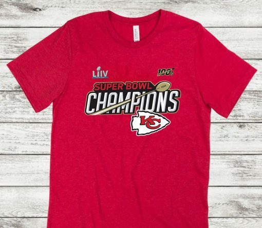 KC Chiefs Super Bowl LIV Champions NFL T-Shirt