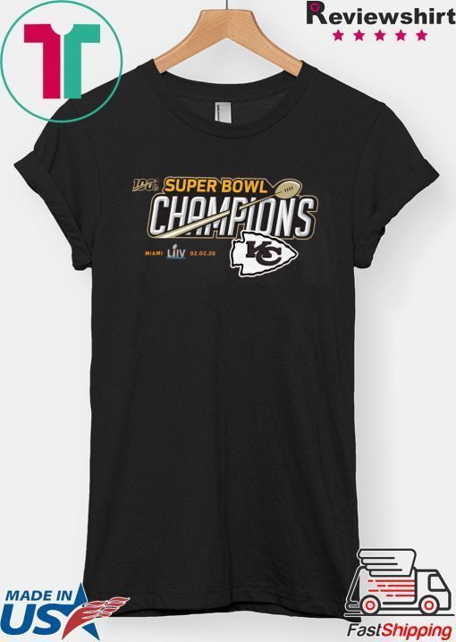 Kansas City Chiefs Super Bowl LIV Champions 2020 T-Shirt