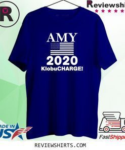 Klobucharge Amy Klobuchar 2020 President American Flag T-Shirt