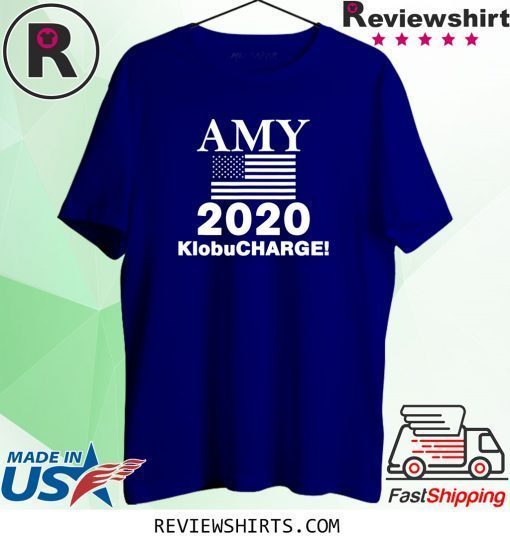Klobucharge Amy Klobuchar 2020 President American Flag T-Shirt