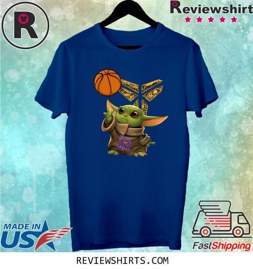 Kobe Bryant Baby Yoda Black Mamba Basketball 2020 T-Shirt
