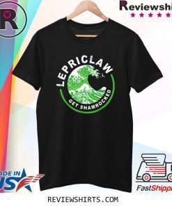 Lepriclaw Get Shamrocked Drinking St Patrick's Day Claw Tee Shirt