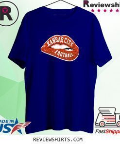Lips Kansas City Football T-Shirt