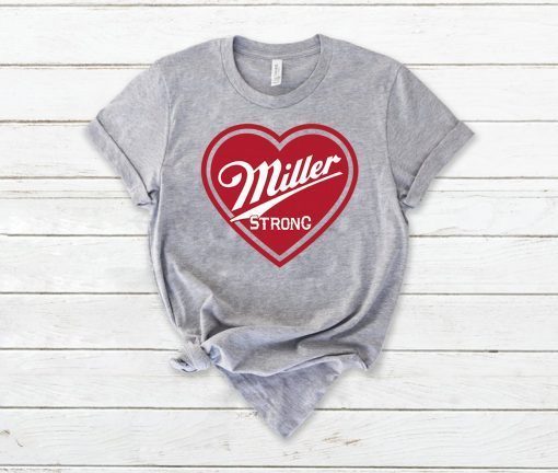 Miller Strong City Brew City Brand Tee Shirts