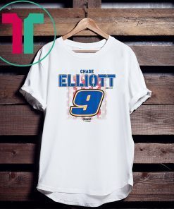NASCAR Chase Elliott US Flag Tee Shirt