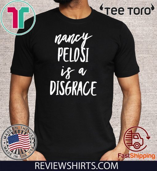 Nancy Pelosi Is A Disgrace Anti Rip It Up Tore It Up Speech Unisex T-Shirt