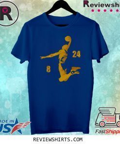 Number 8 and 24 Kobe Bryant Memorial T-Shirt