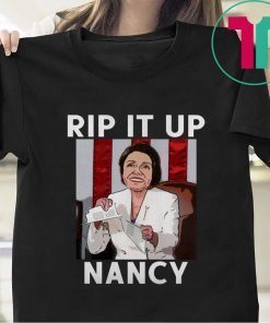 RIP IT UP Nancy American Flag T-Shirt