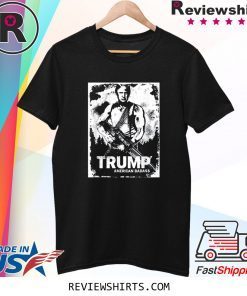 TRUMP AMERICAN BADA$$ Anti Liberal Democrat Impeachment Tee Shirt