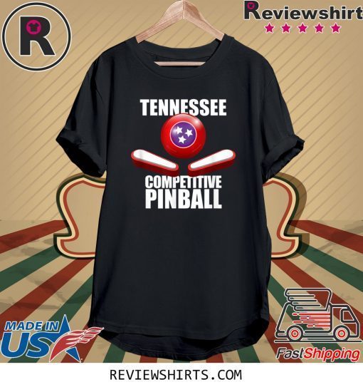 Tennessee Competitive Pinball Tee Shirt