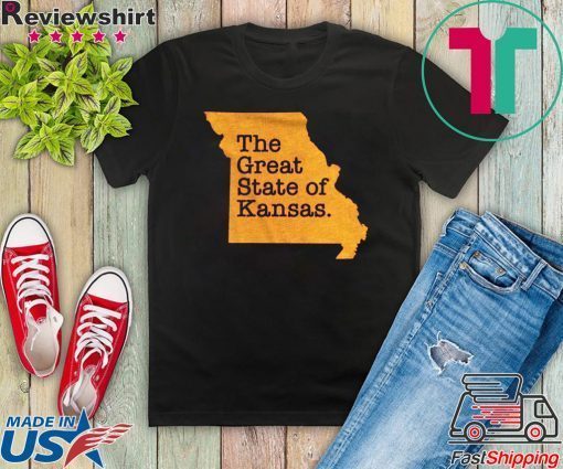 The Great State Of Kansas Tee Shirts