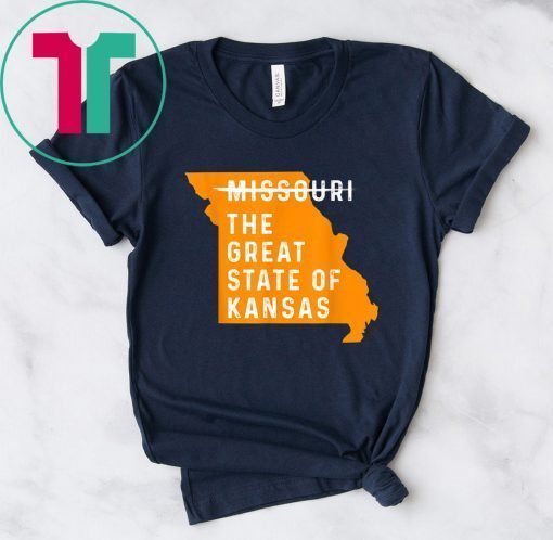 Missouri The Great State of Kansas State T-Shirt