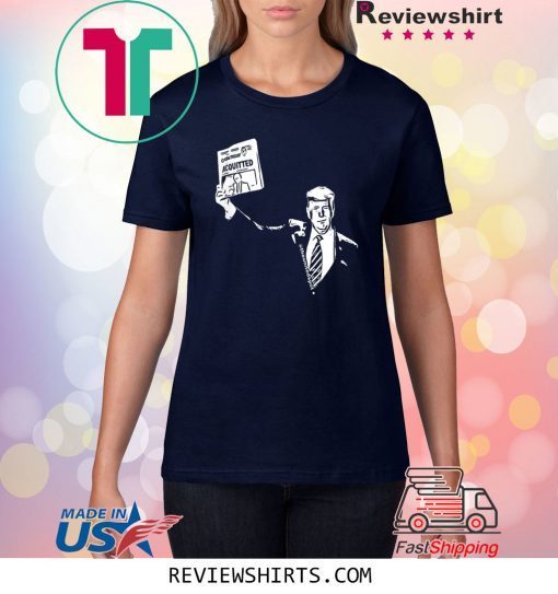 Trump Acquitted USA Today Shirt