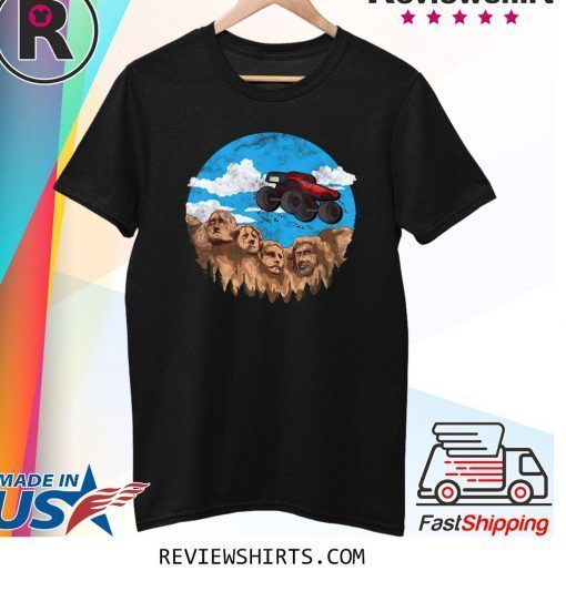 Vintage Monster truck t for boys and toddlers South Dakota T-Shirt