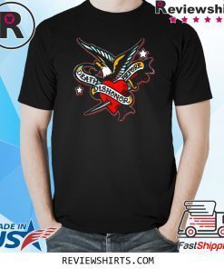Vintage Patriotic Eagle Tattoo T-Shirt