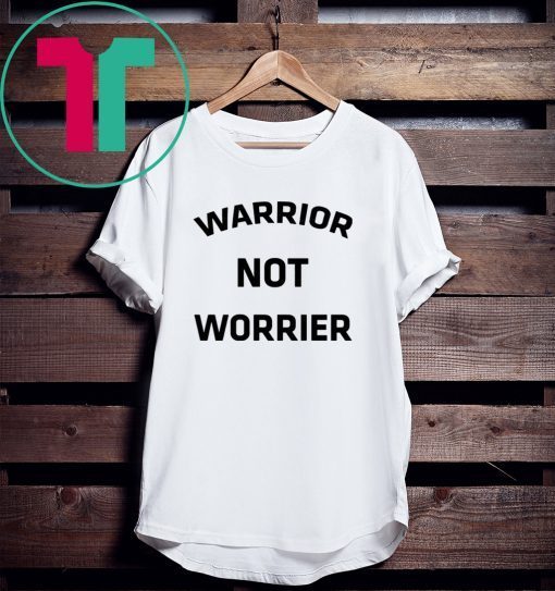Warrior no worries t-shirt