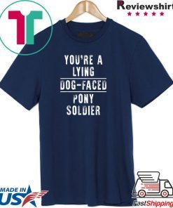 You're a Lying Dog-Faced Pony Soldier Joe Biden Cool Gift T-Shirt