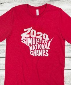 2020 Simulated National Champions Tee Shirt