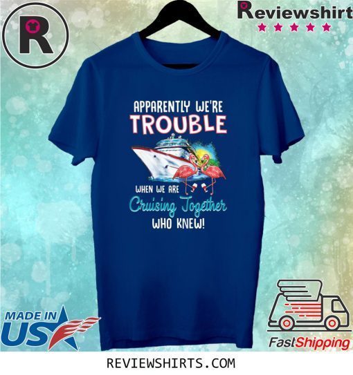 Apparently We're Trouble When We Are Cruising Together Tee Shirt