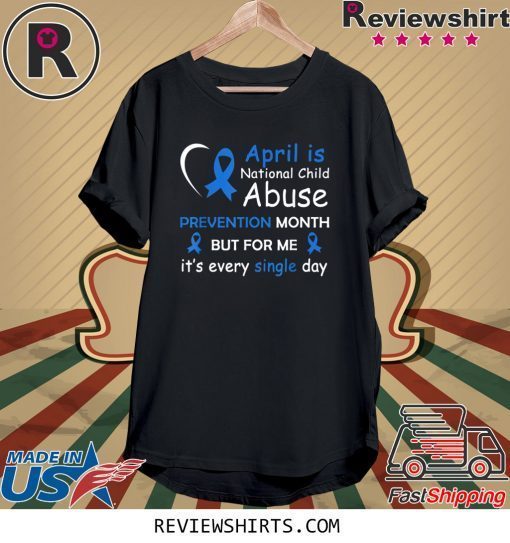 April is National Child Abuse Prevention Month Awareness Tee Shirt