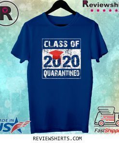 Class of 2020 Quarantined Seniors Flu Virus Quarantine Grad Tee Shirt